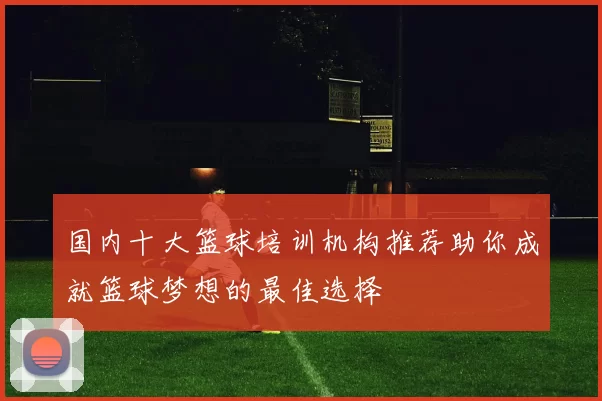 国内十大篮球培训机构推荐助你成就篮球梦想的最佳选择